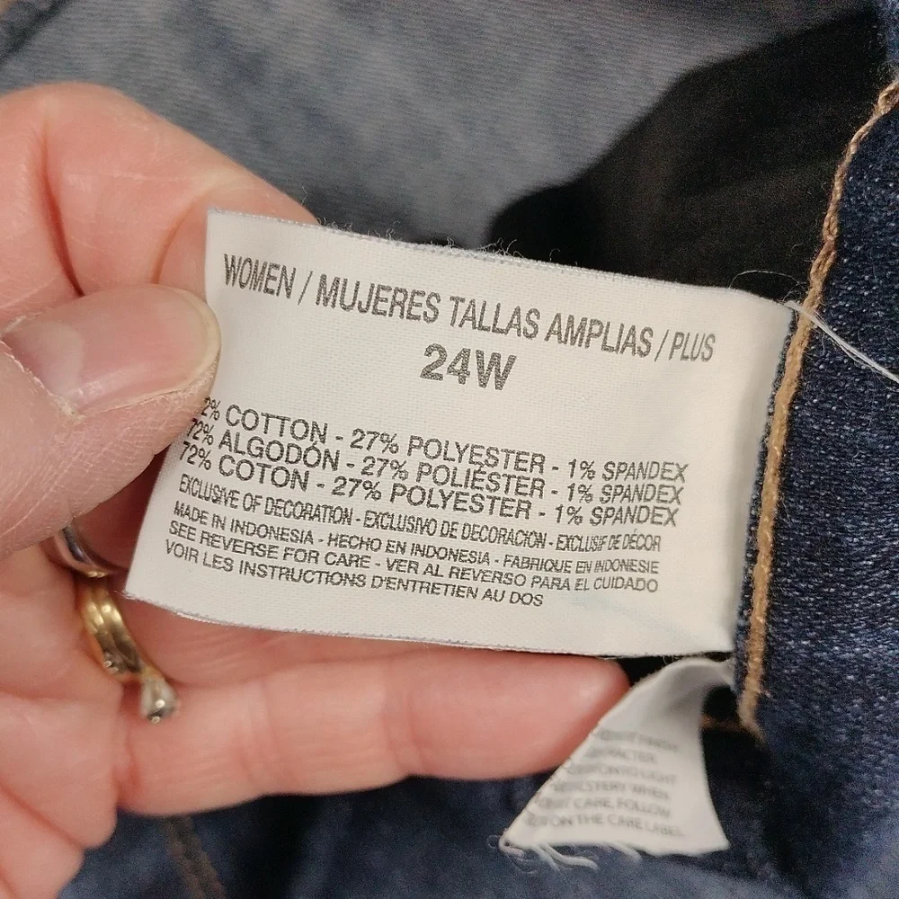 Gloria Vanderbilt women's shorts size 24W - Picture 4 of 14